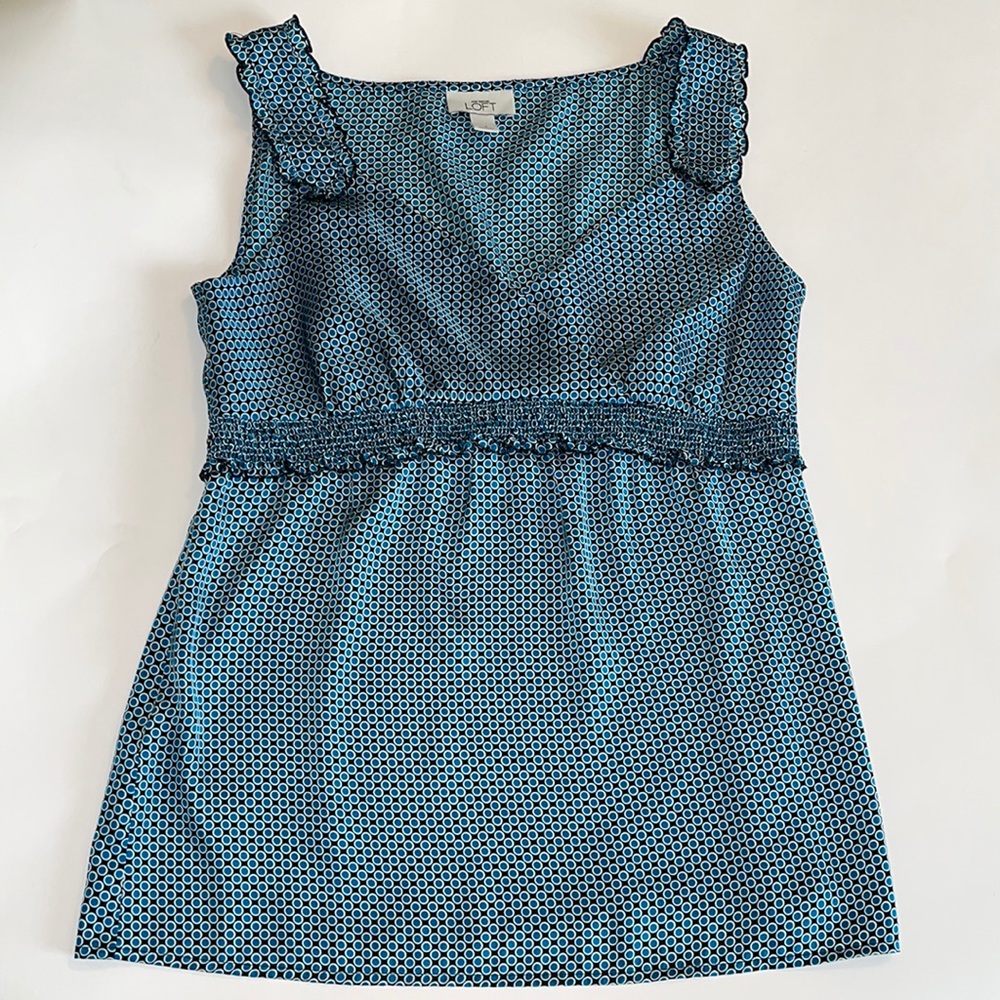 LOFT Tank Top Size 4 EUC
